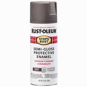 12 OZ Stops Rust Protective Enamel Spray Paint - Semi-Gloss Anodized Bronze