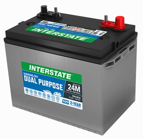 12v Marine/rv Dual Purpose Agm Battery