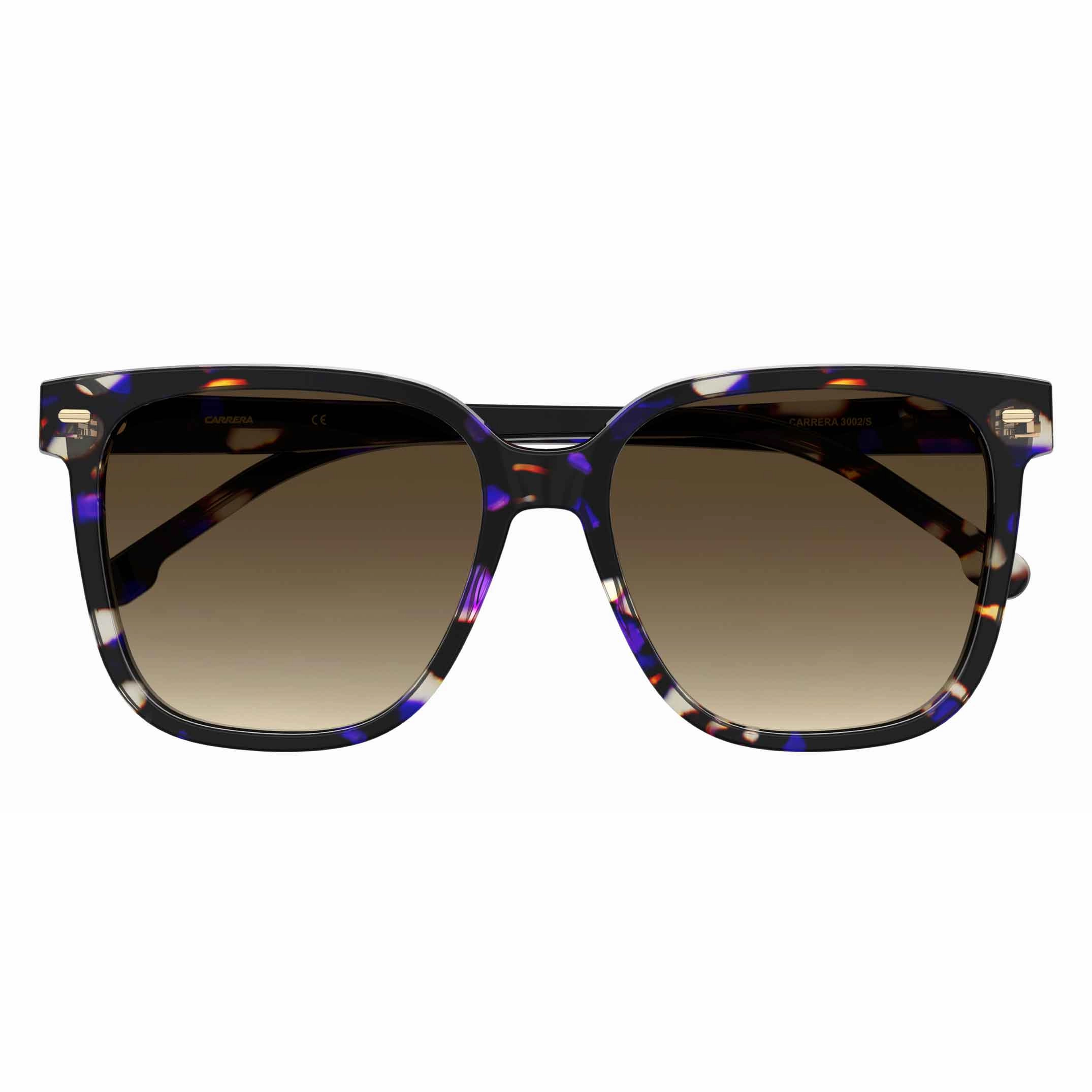 3002 Women's Square Frame Designer Sunglasses