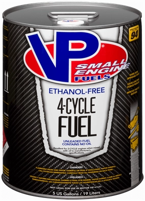 4-cycle Fuel: 94 Octane Ethanol-free Small Engine Fuel - 5 Gallon