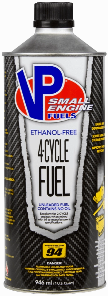 4-cycle Fuel: 94 Octane Ethanol-free Small Engine Fuel - Quart