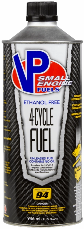 4-cycle Fuel: 94 Octane Ethanol-free Small Engine Fuel - Quart