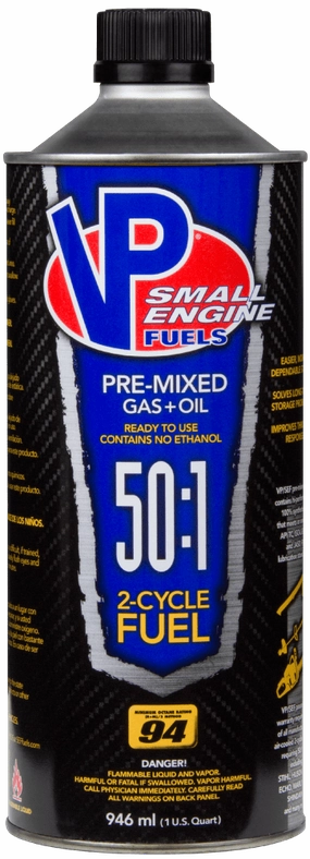 50:1 Premixed 2-cycle 94 Octane Small Engine Fuel - Quart