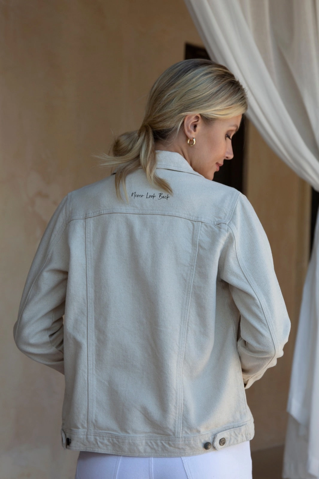 "Inhale Exhale" Hemp Jacket