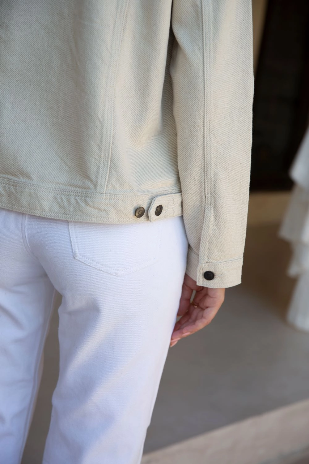 "Inhale Exhale" Hemp Jacket