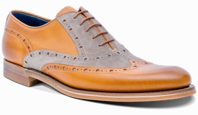 Abingdon - Cedar Calf/Parchment Suede
