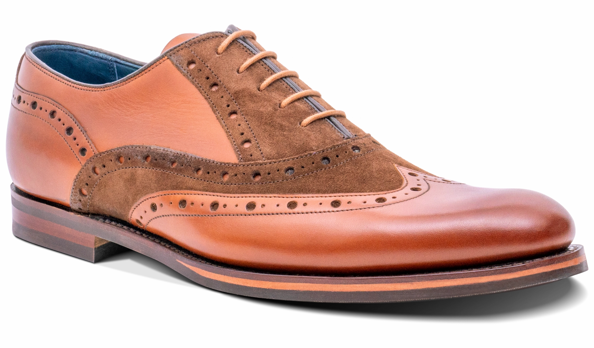 Abingdon - Chestnut Calf/Polo Suede