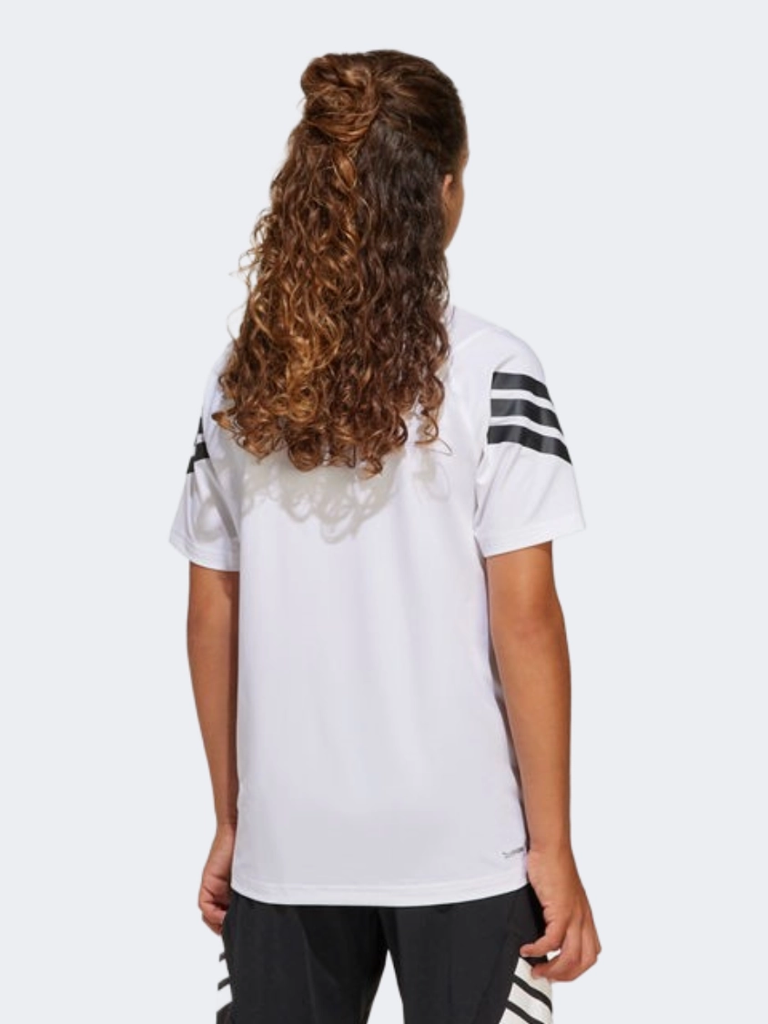 Adidas All Sports Nxt Kids-Boys Sportswear T-Shirt White