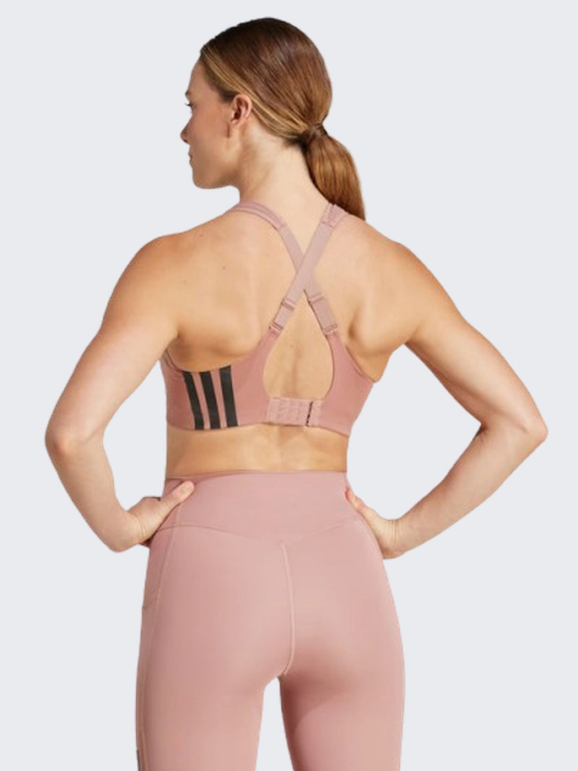 Adidas Tlrd Impact Training High Support Women Training Bra Warm Clay