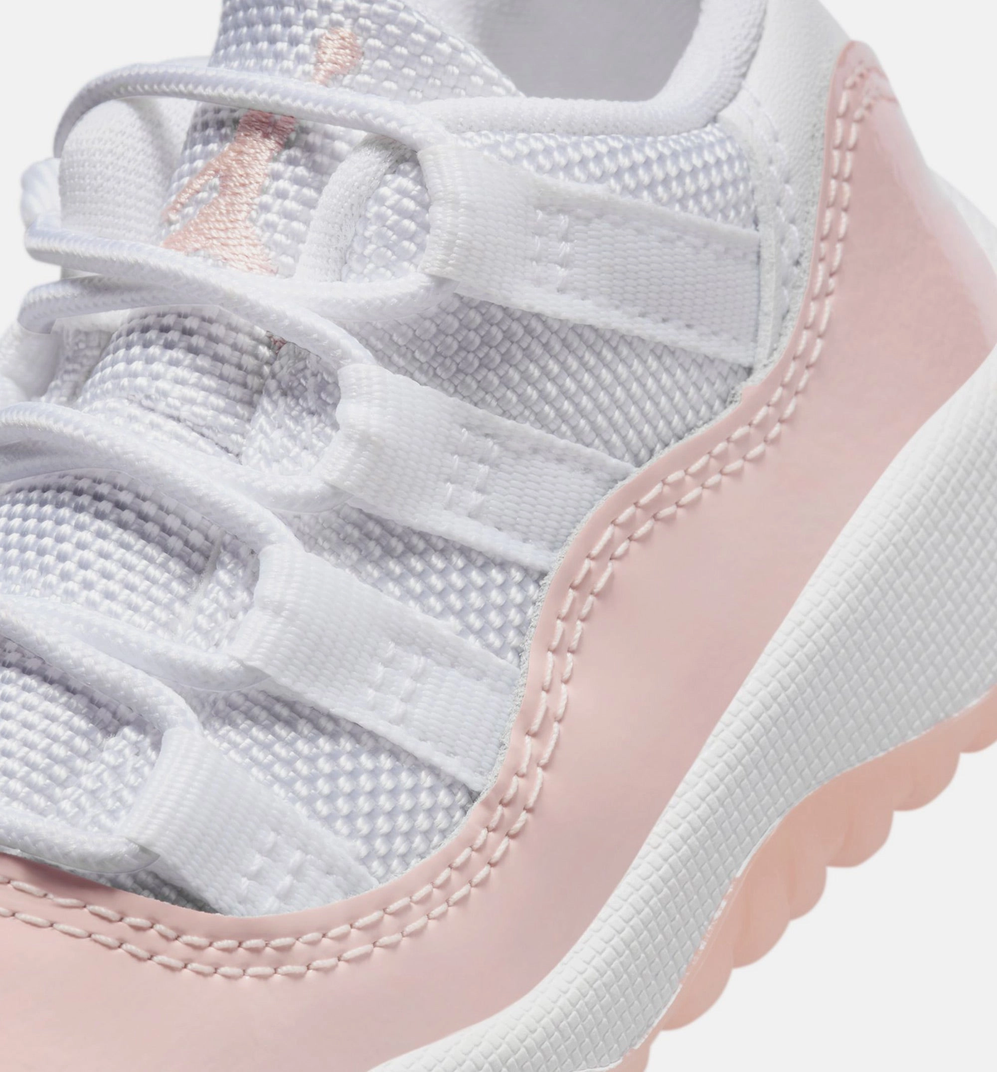 Air Jordan 11 Retro Low Legend Pink Infant Toddler Lifestyle Shoe - White/Legend Pink