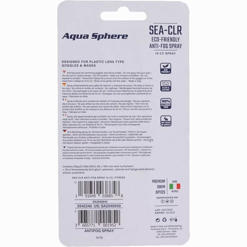 Anti-Fog Spray 10cc
