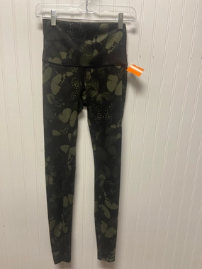Athletic Leggings By Lululemon In Green, Size: S