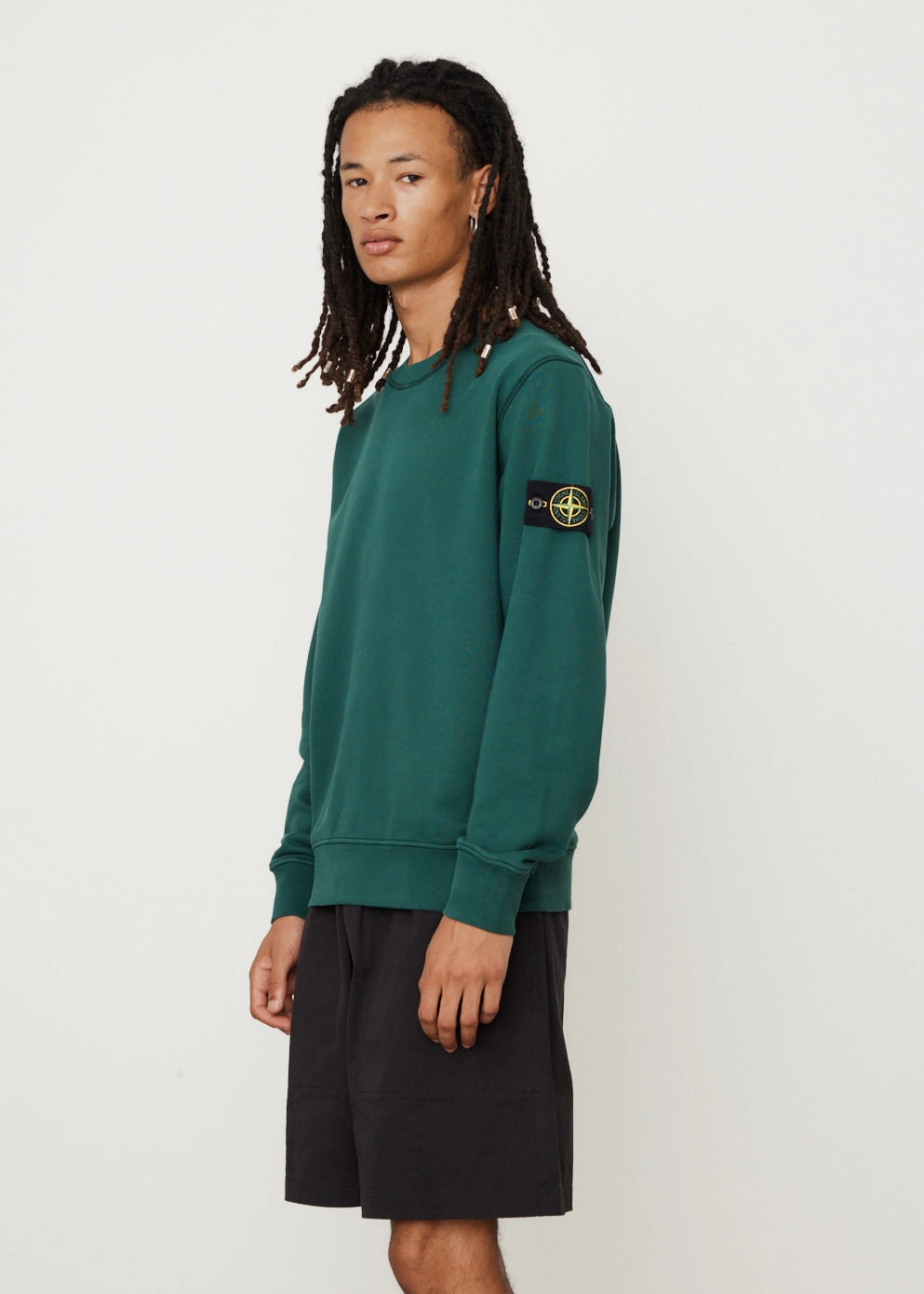 Badge Crew Neck Sweatshirt