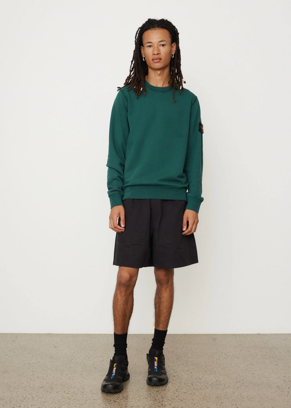 Badge Crew Neck Sweatshirt