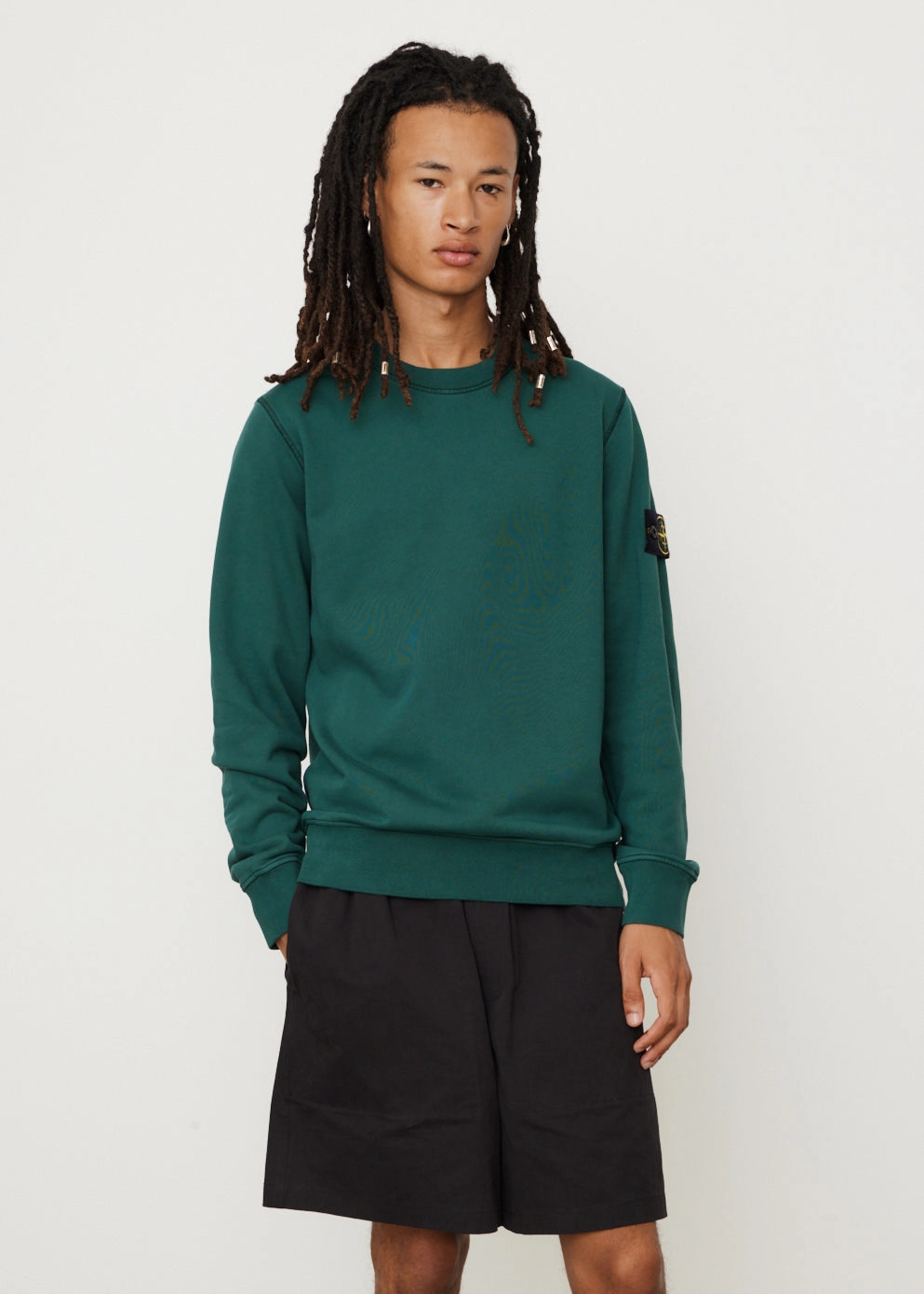 Badge Crew Neck Sweatshirt