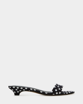 BERRY BLACK/WHITE POLKA DOT