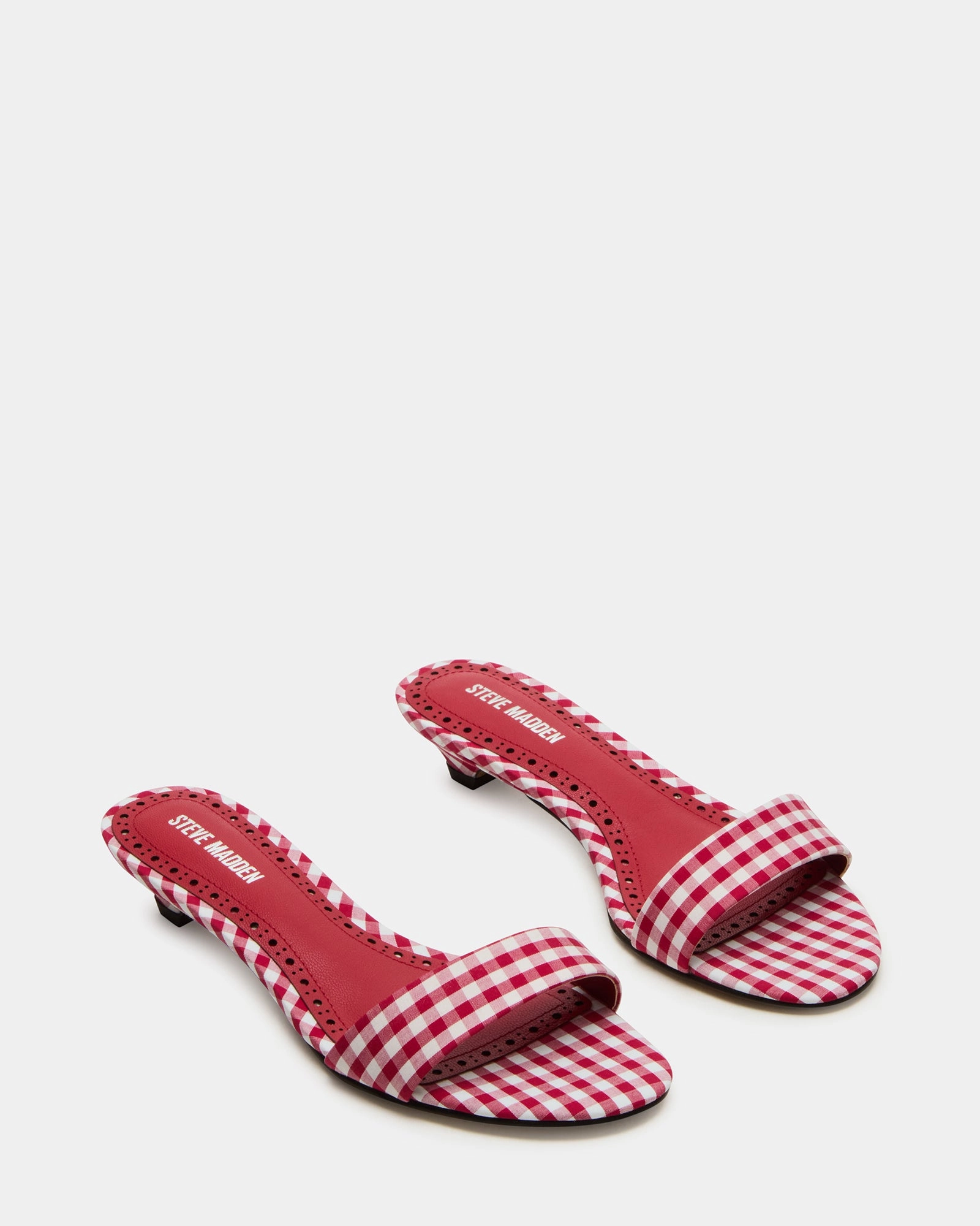 BERRY RED GINGHAM