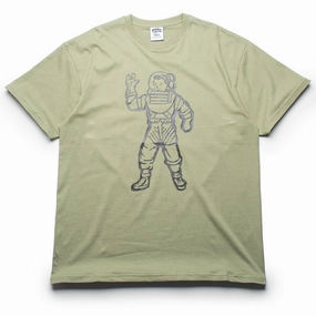Billionaire Boys Club Molecules Tee - Oil Green