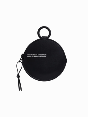 Biobased Circle Wallet—black