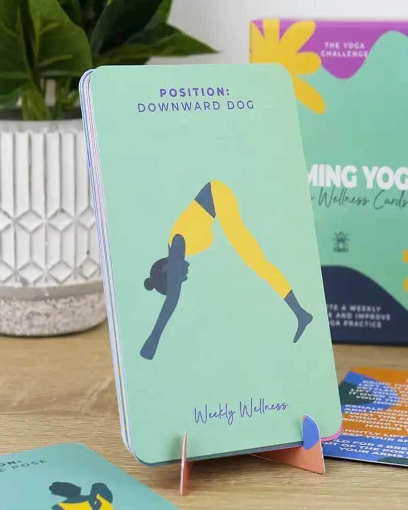 Calming Yoga - Weekly Wellness Cards