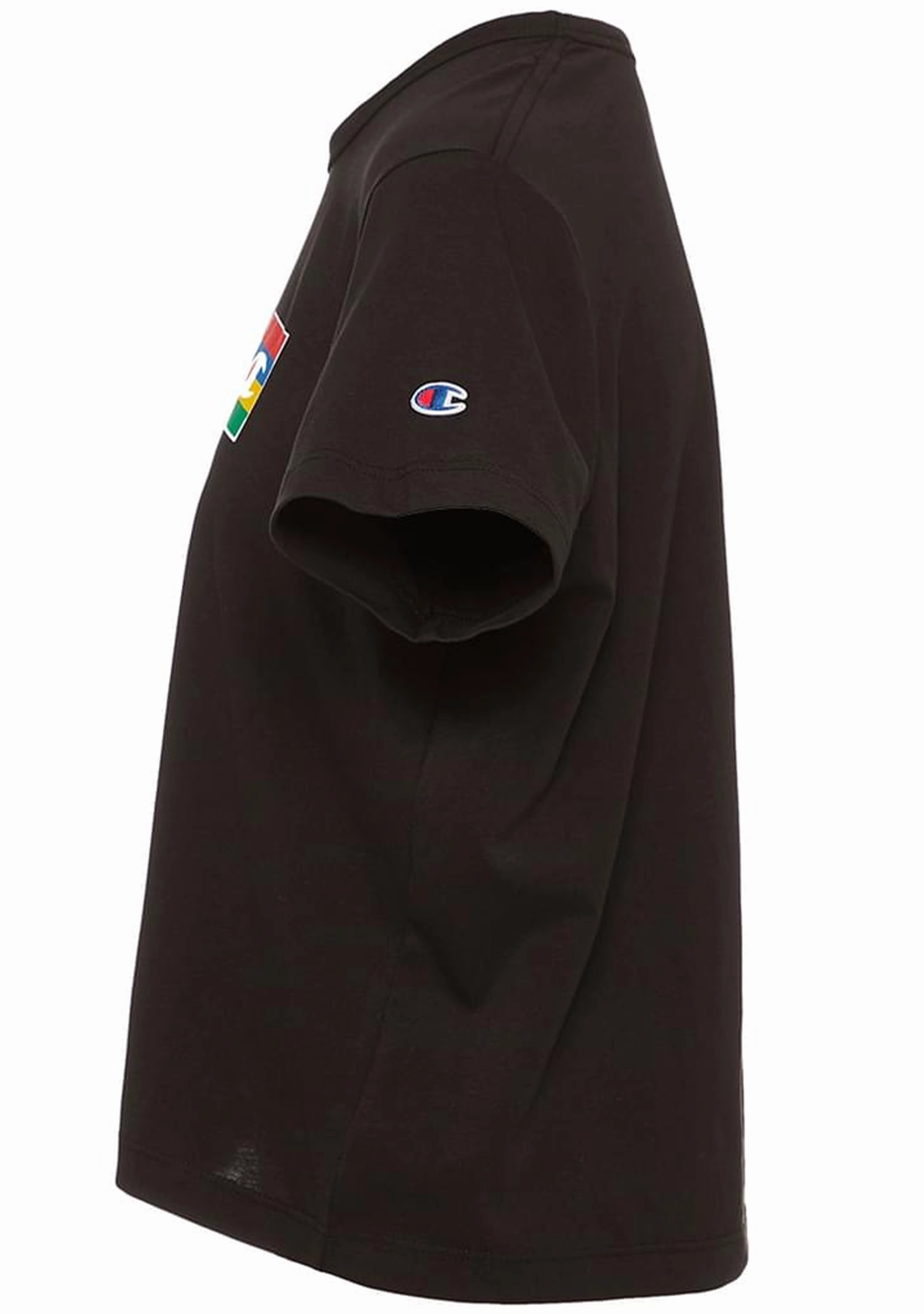 Champion Womens SPS Graphic Boxy Tee black