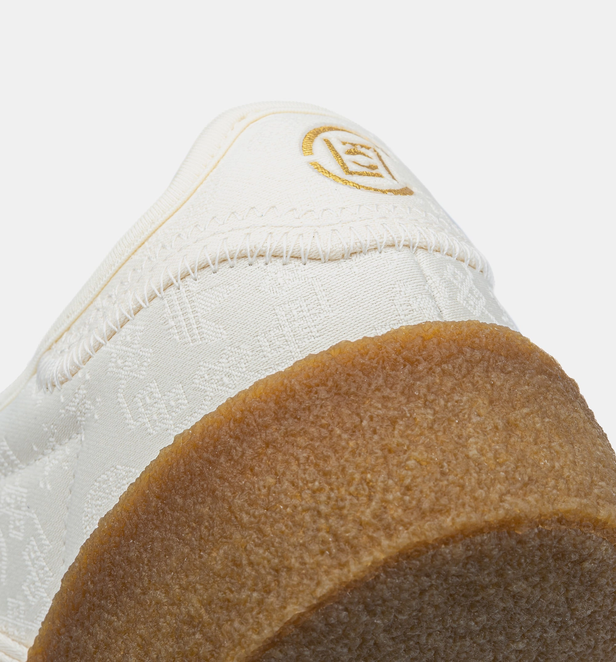 Clot x Gazelle Mens Lifestyle Shoe - Cream White/Core White/Gold Metallic