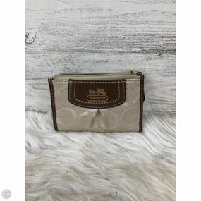 Coin Purse Designer By Coach, Size: Small