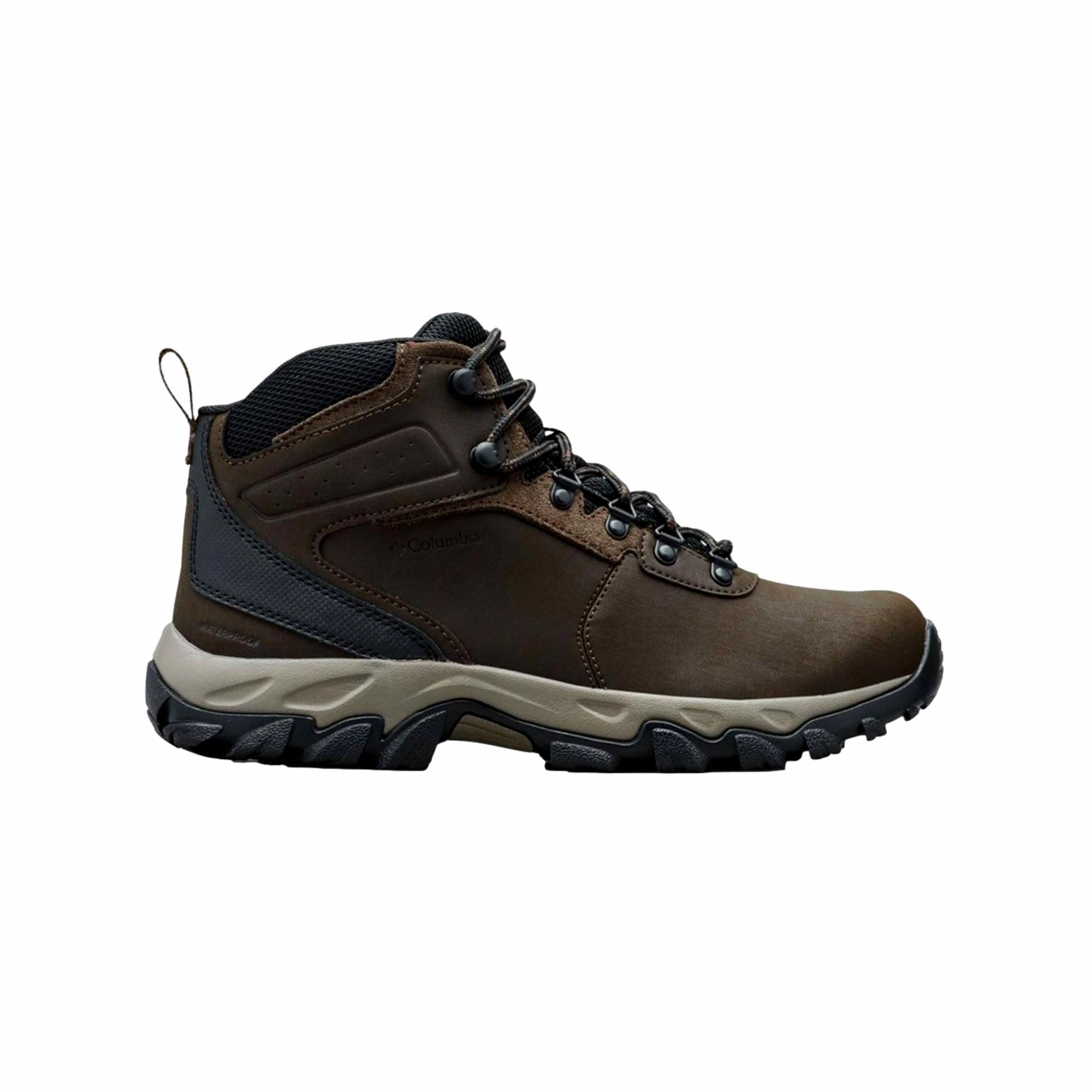 Columbia Newton Ridge Plus II Waterproof Cordovan / Squash  BM3970-232 Men's