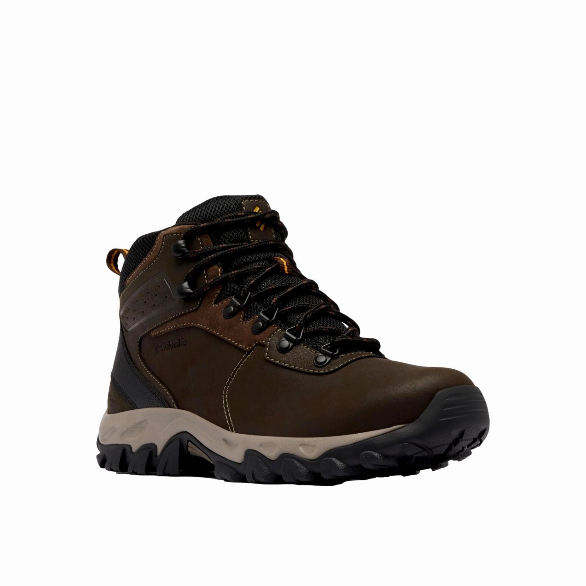 Columbia Newton Ridge Plus II Waterproof Cordovan / Squash  BM3970-232 Men's