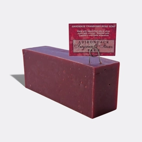 Cranberry Rose Soap Bar 24 oz Unwrapped