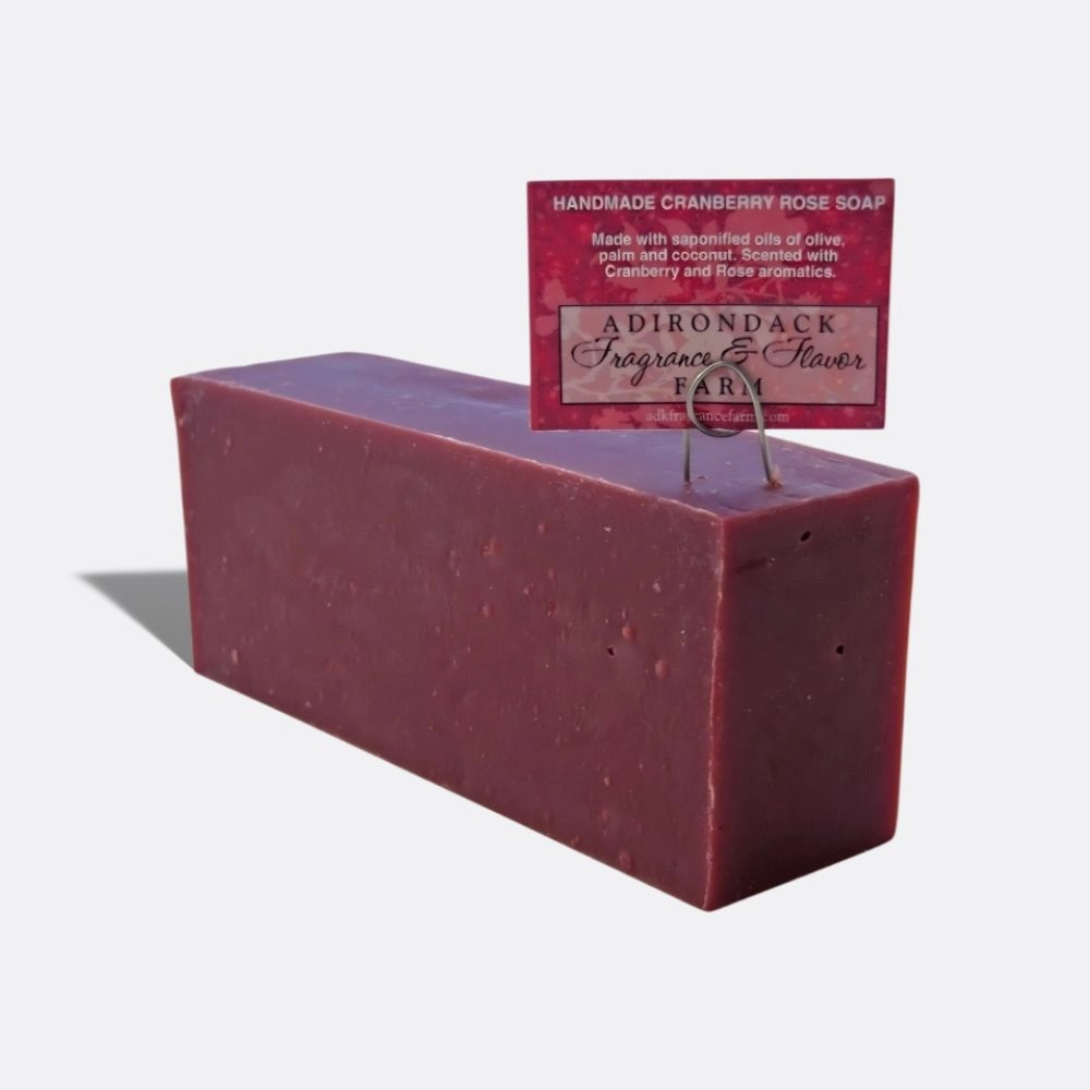 Cranberry Rose Soap Bar 24 oz Unwrapped