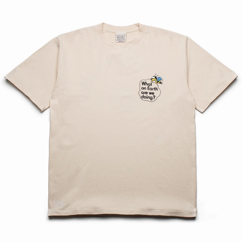 CRTFD Bees Tee - Natural