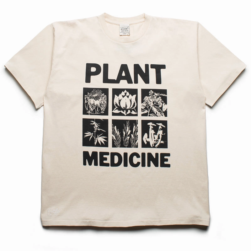 CRTFD Plant Medicine Tee - Natural