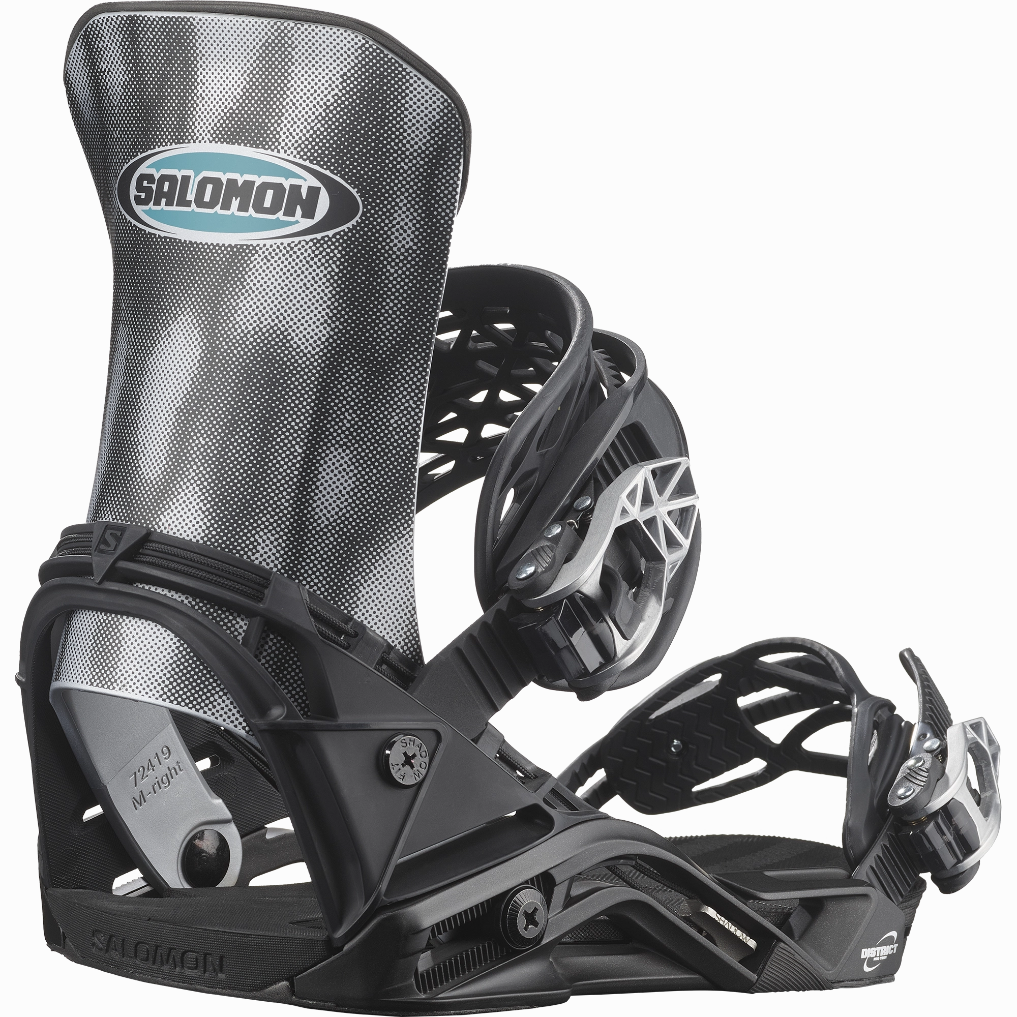 DISTRICT PRO TEAM SNOWBOARD BINDING MEN'S