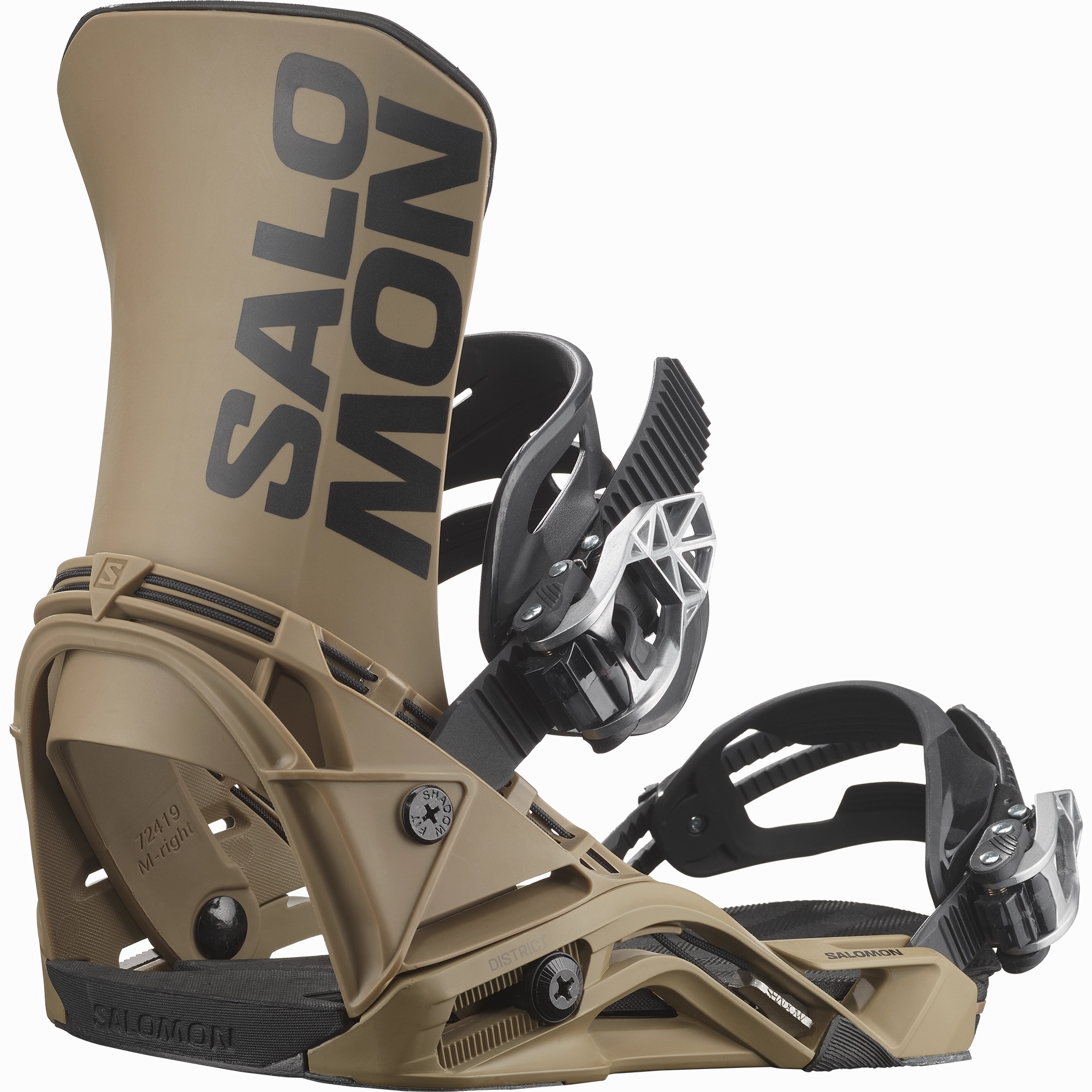DISTRICT SNOWBOARD BINDINGS MEN'S