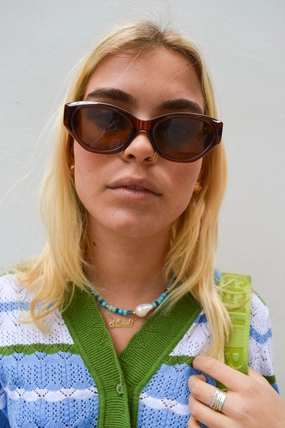 Eco Shades Palma Brown Sunglasses