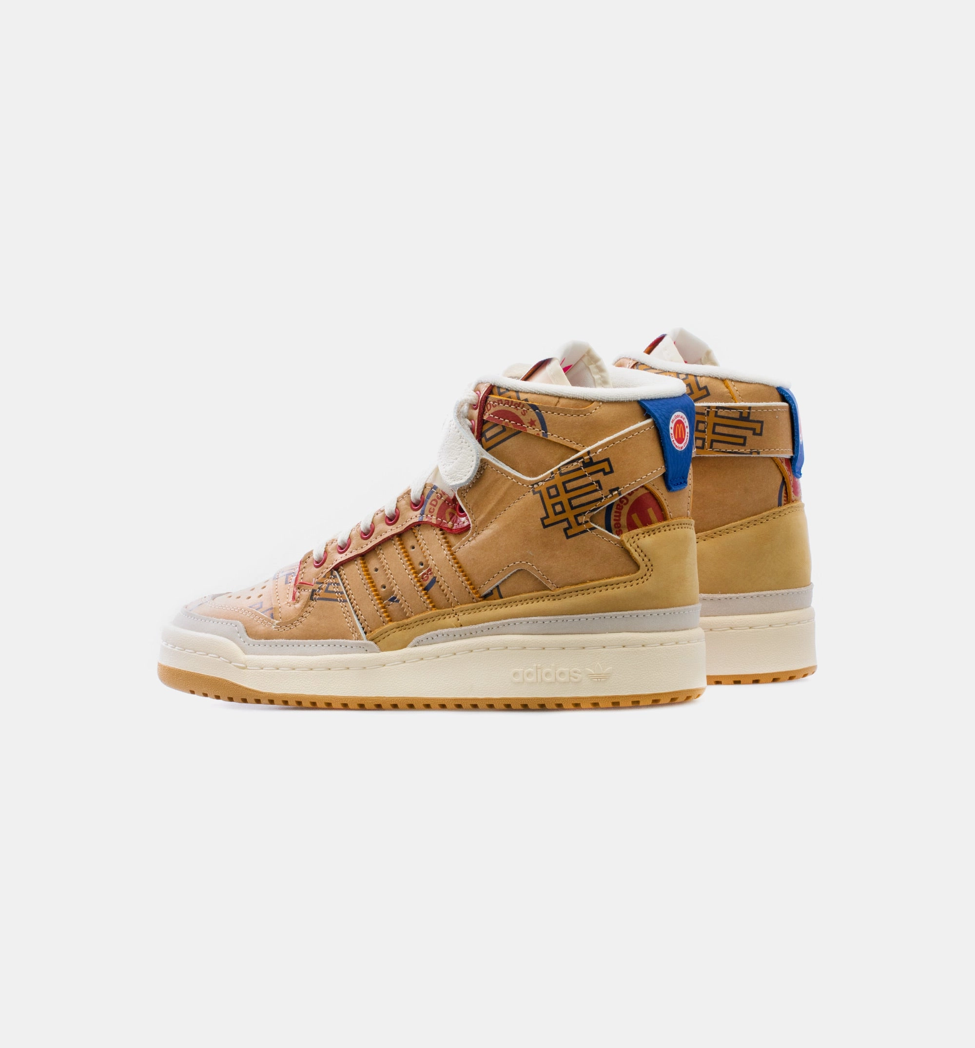 Eric Emanuel x Forum 84 High McDonald's All American Mens Lifestyle Shoe - White/Beige