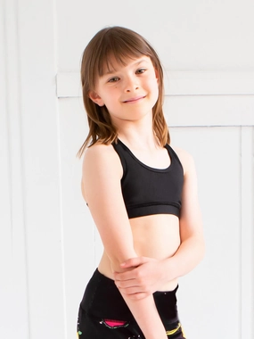 Essential Black Sports Bra