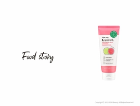 FOOD STORY GUAVA HYALURONIC ACID SOOTHING CLEANSING GEL 5.07 FL. OZ. / 150 mL