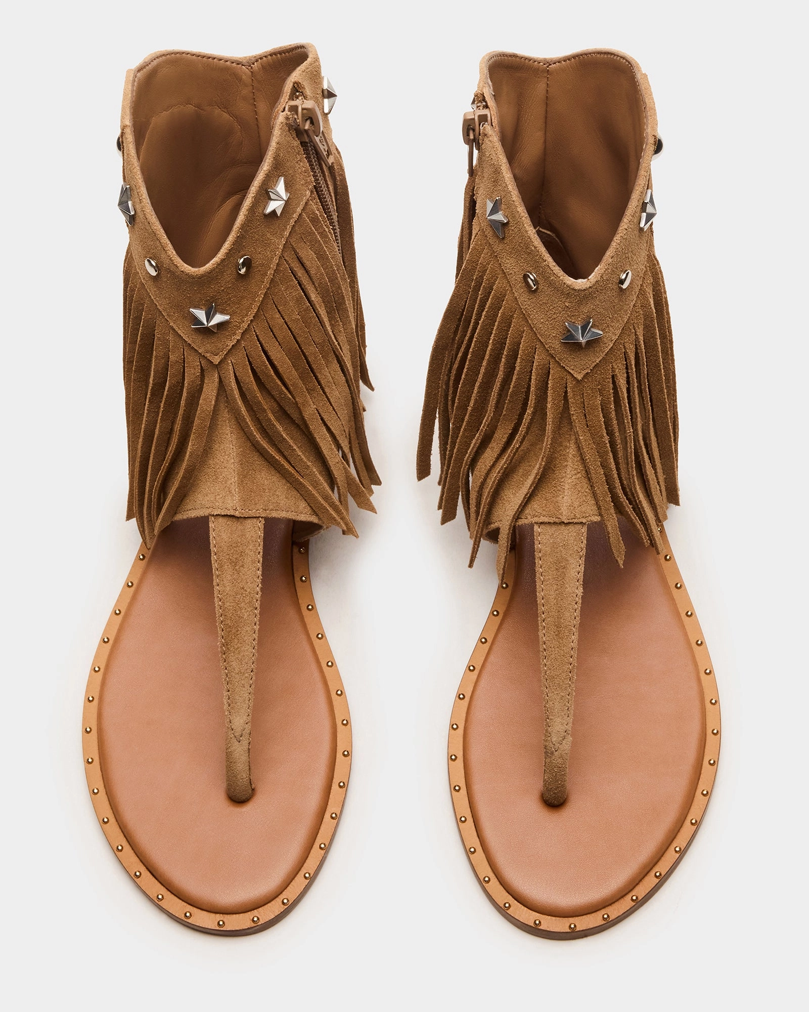 FOWLER CHESTNUT SUEDE