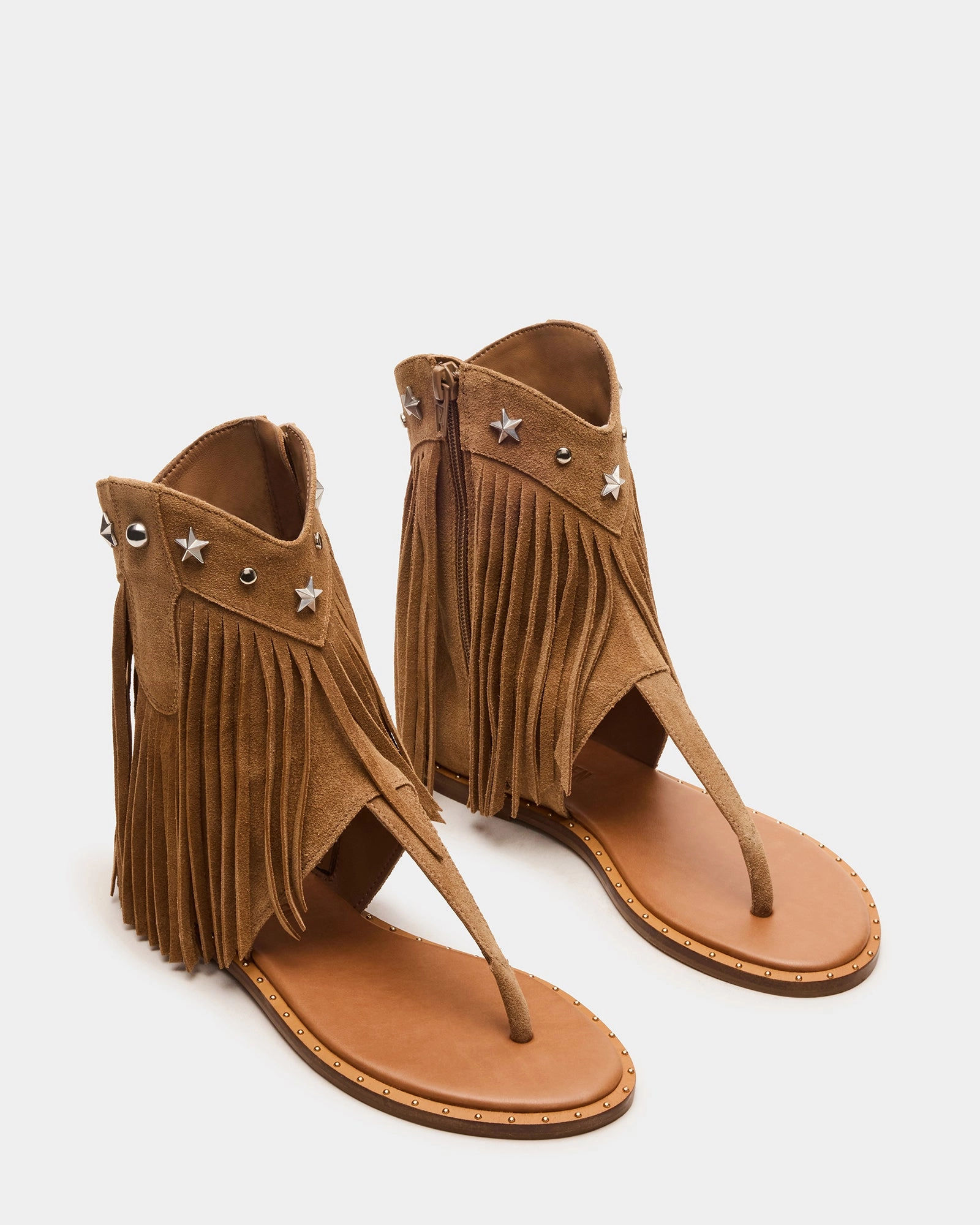 FOWLER CHESTNUT SUEDE