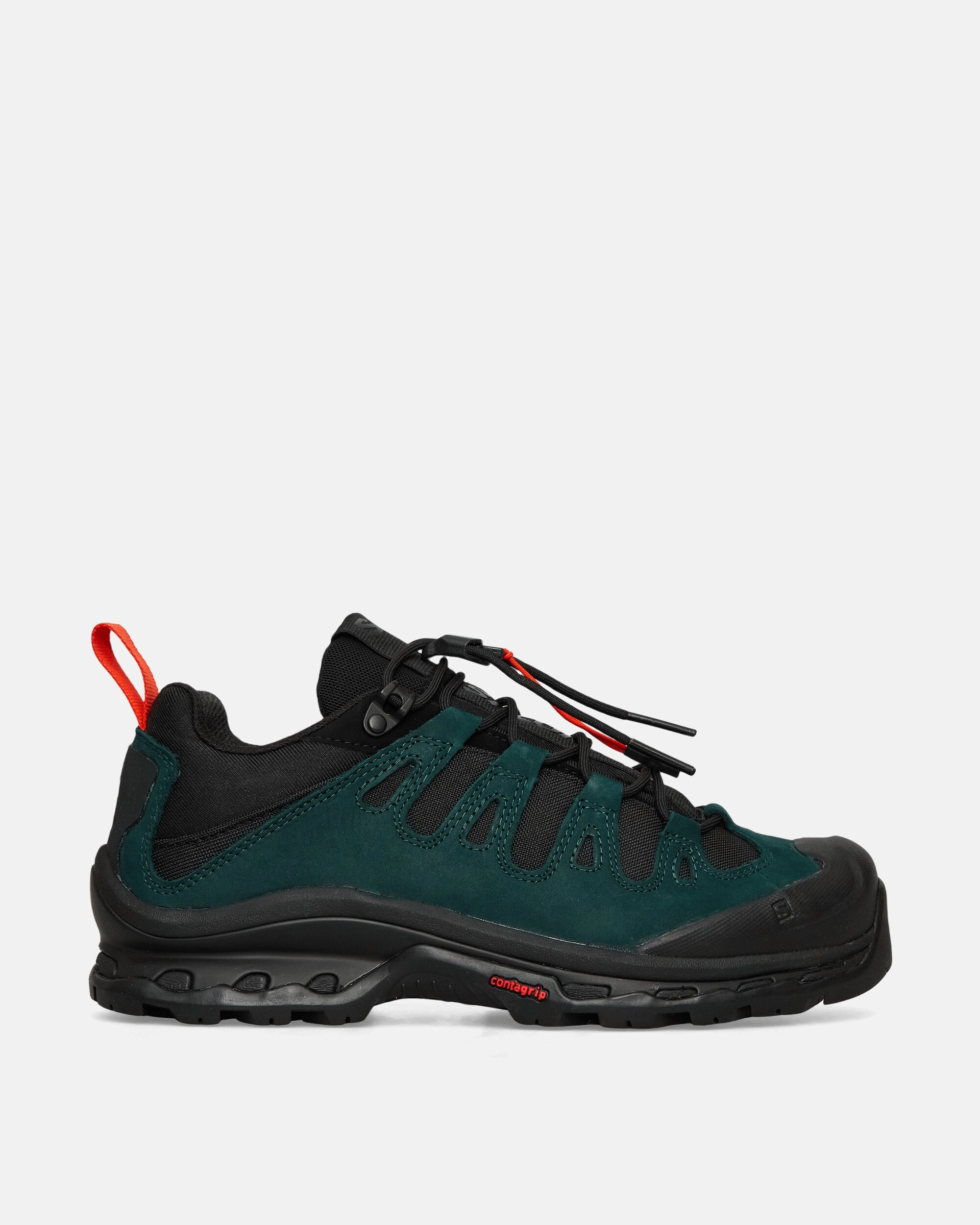 GR10K Quest Low - 01 Vassal Sneakers Black / Ponderosa Pine / Flame Scarlet