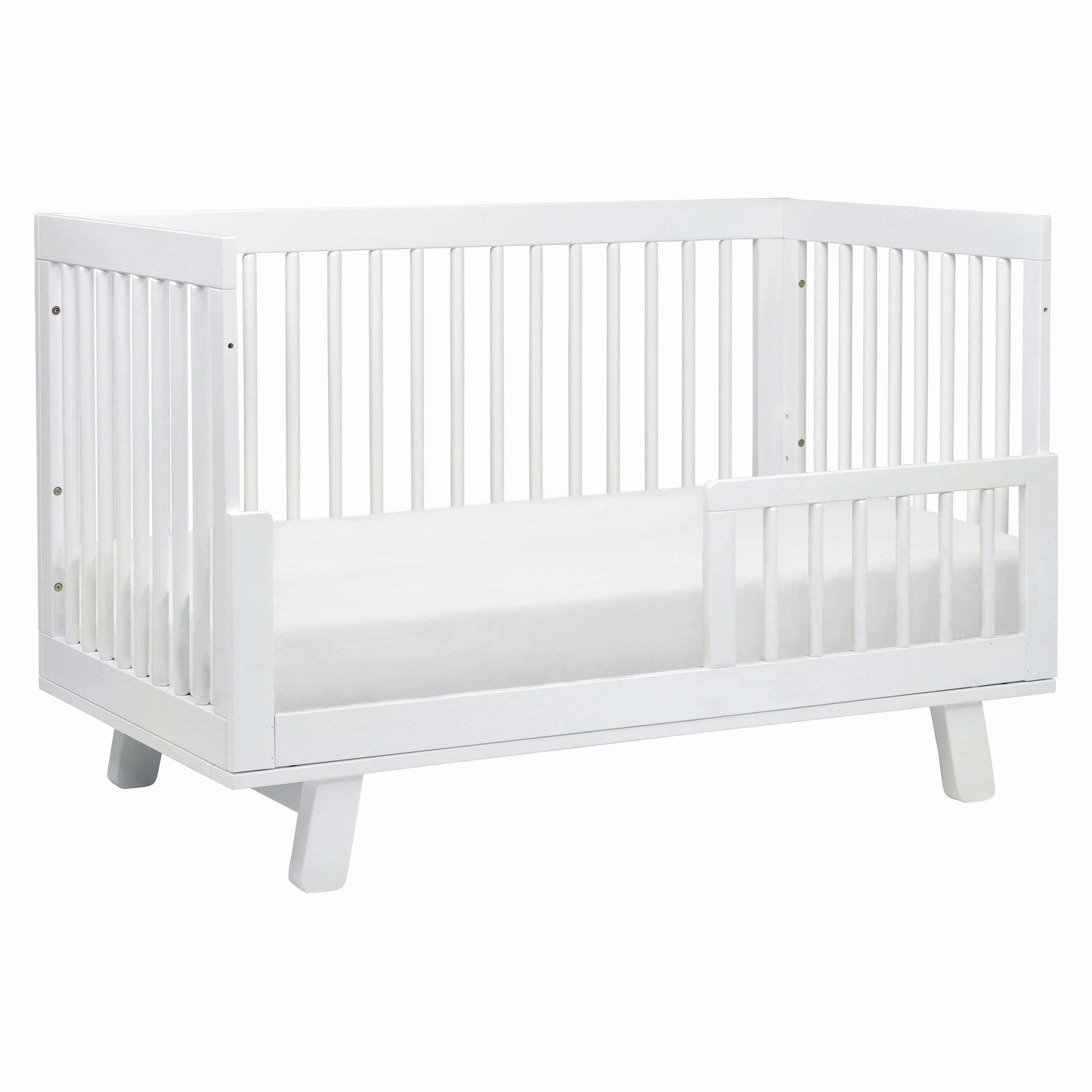 Hudson 3-in-1 Convertible Crib with Toddler Bed Conversion Kit