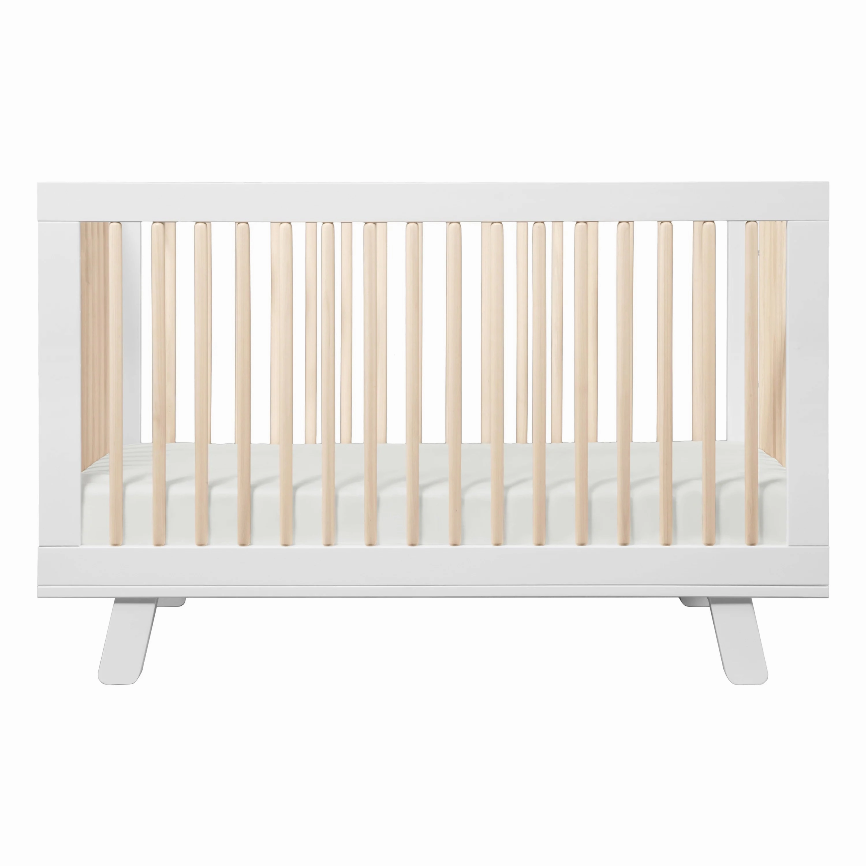 Hudson 3-in-1 Convertible Crib with Toddler Bed Conversion Kit
