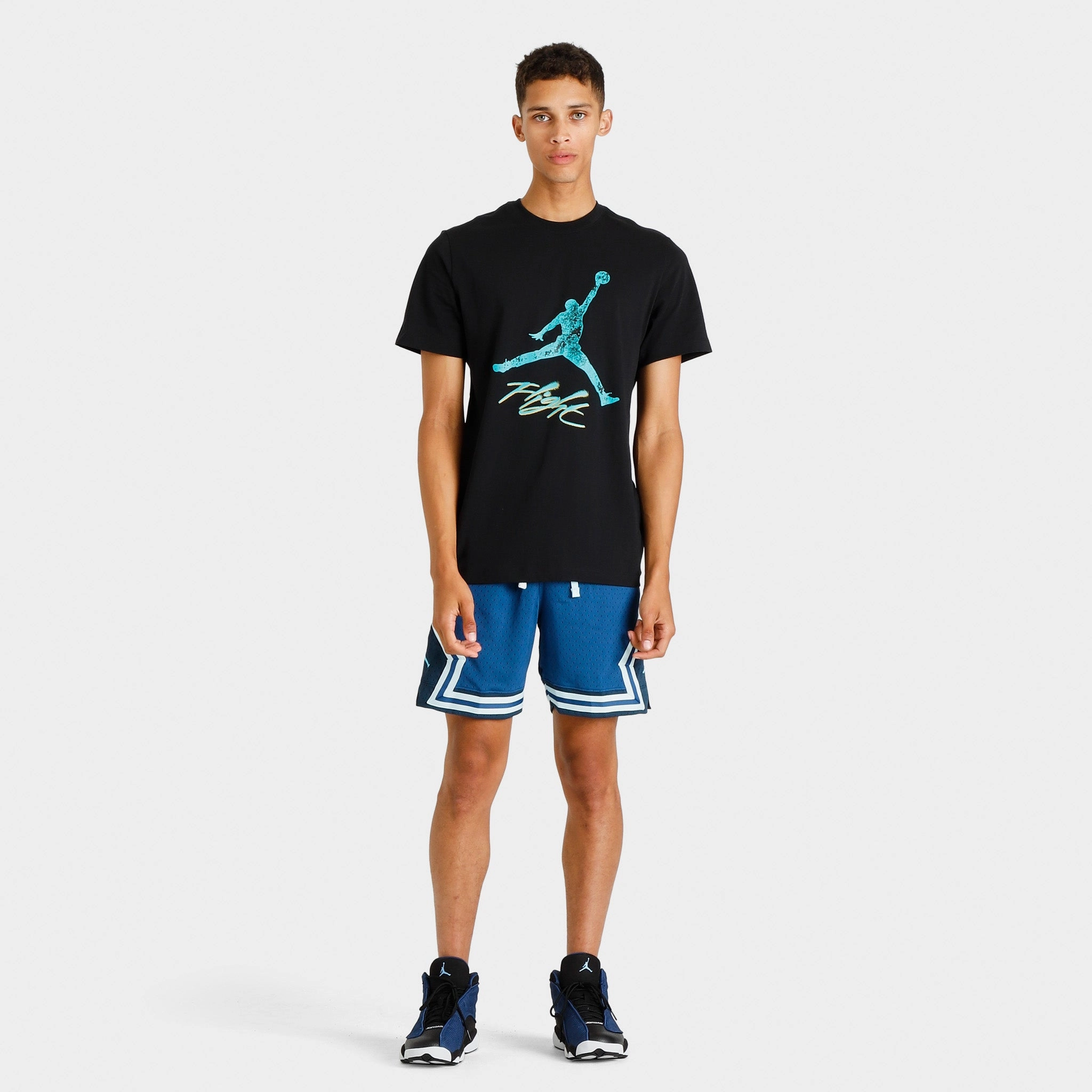Jordan Sport Dri-FIT Diamond Shorts French Blue / Armory Navy - Baltic Blue