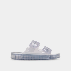 JULIO SANDALS DUSTY BLUE VINYL