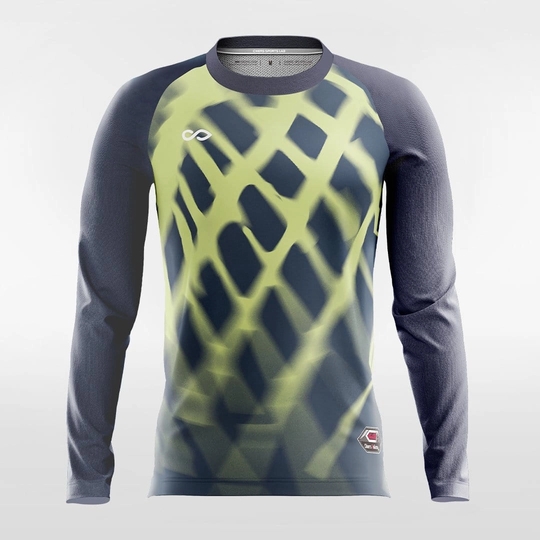 Light and Shadow ¢ò - Customized Men's Sublimated Long Sleeve Soccer Jersey