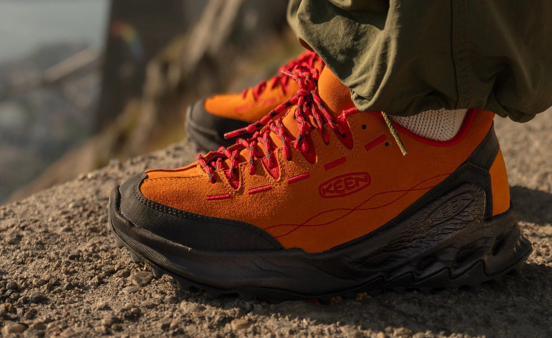 Men's Jasper Zionic Sneaker  |  Orange Pepper/Aura Orange