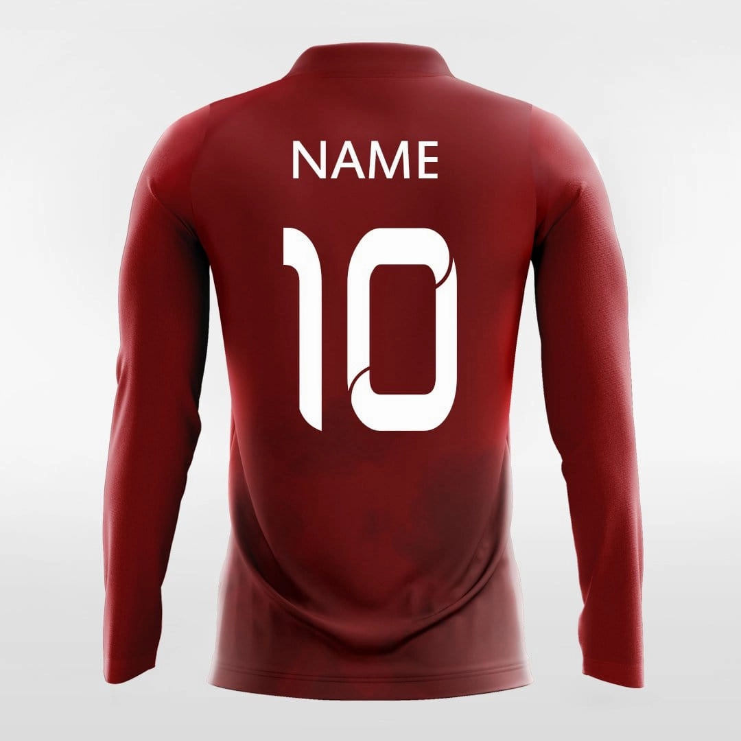 Mist - Customized Men's Sublimated Long Sleeve Soccer Jersey