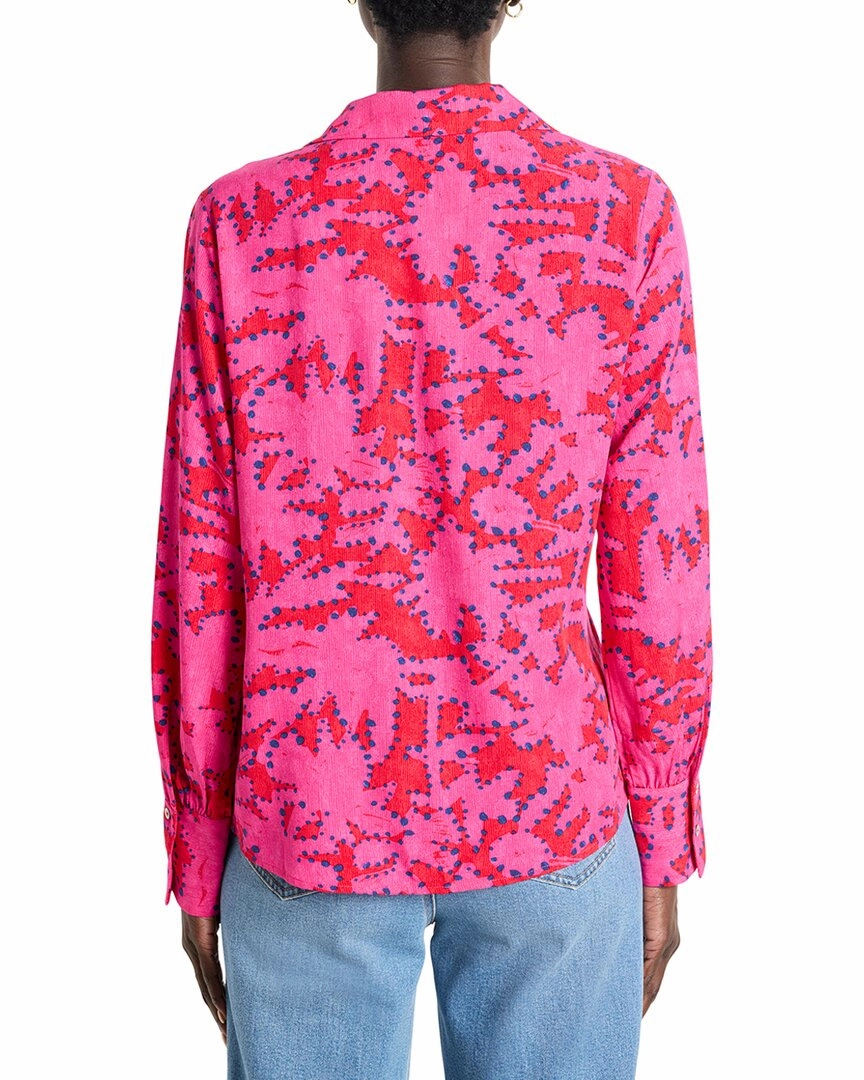 NIC   ZOE Clashy Petals Poet Blouse